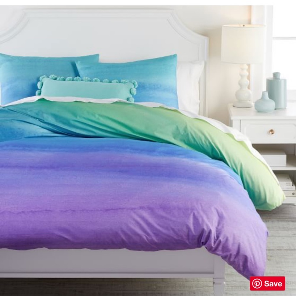Pottery Barn Teen Twin Duvet Set and Sheets!